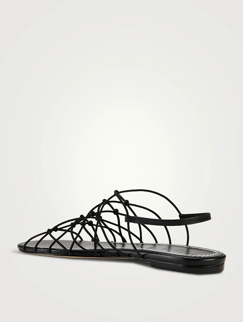 Gio Knotted Slingback Sandals