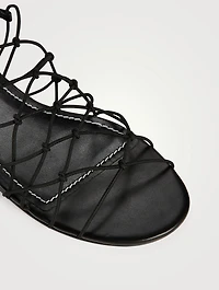 Gio Knotted Slingback Sandals