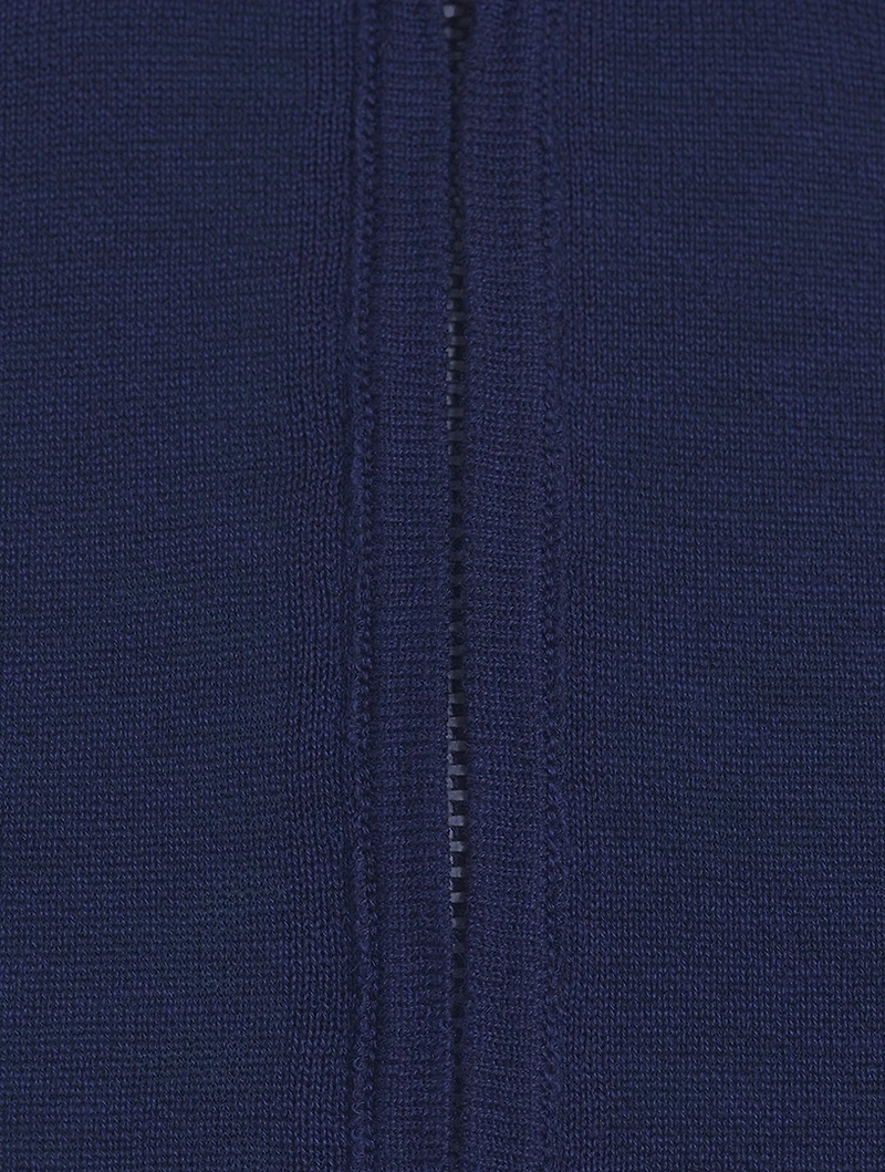 Braulio Cotton and Silk Quarter-Zip Sweater