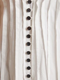 The Wes Pintuck Poplin Dress