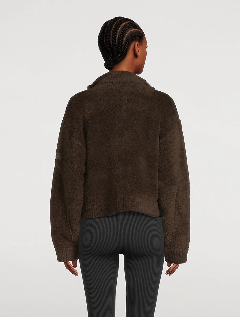 Teo Wool-Blend Zip Jacket