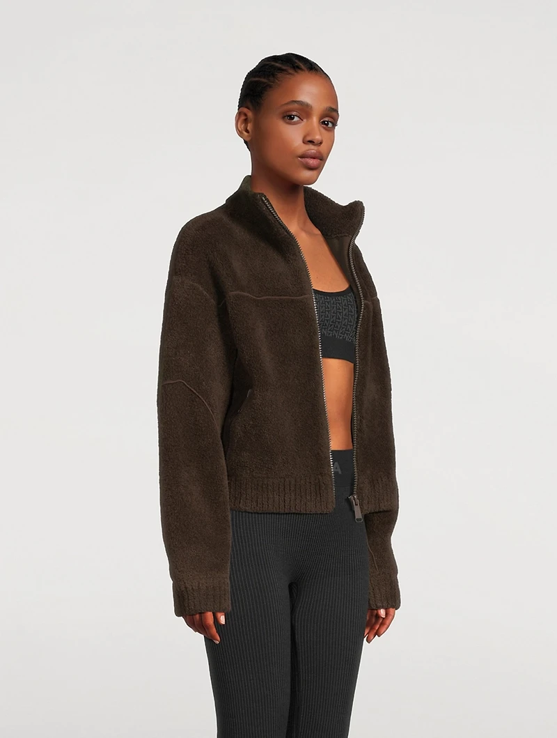 Teo Wool-Blend Zip Jacket