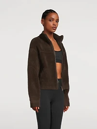 Teo Wool-Blend Zip Jacket