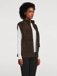 Teo Wool-Blend Zip Vest