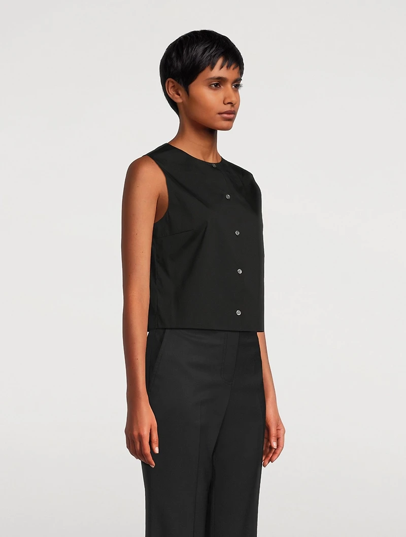 Good Cotton Sleeveless Shirt