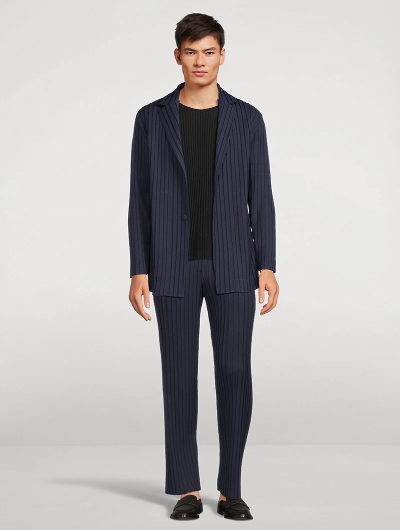 Box Pleats Ensemble Jacket