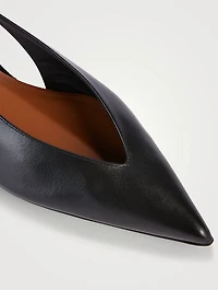 Turus Leather Slingback Flats