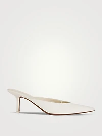 Matar Crepe de Chine Mules