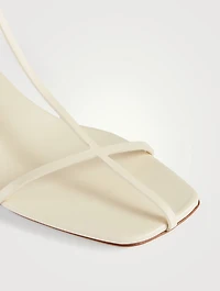 Jumel Leather Cage Sandals
