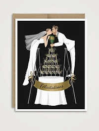 Toast Tower (M&F) Greeting Card - French