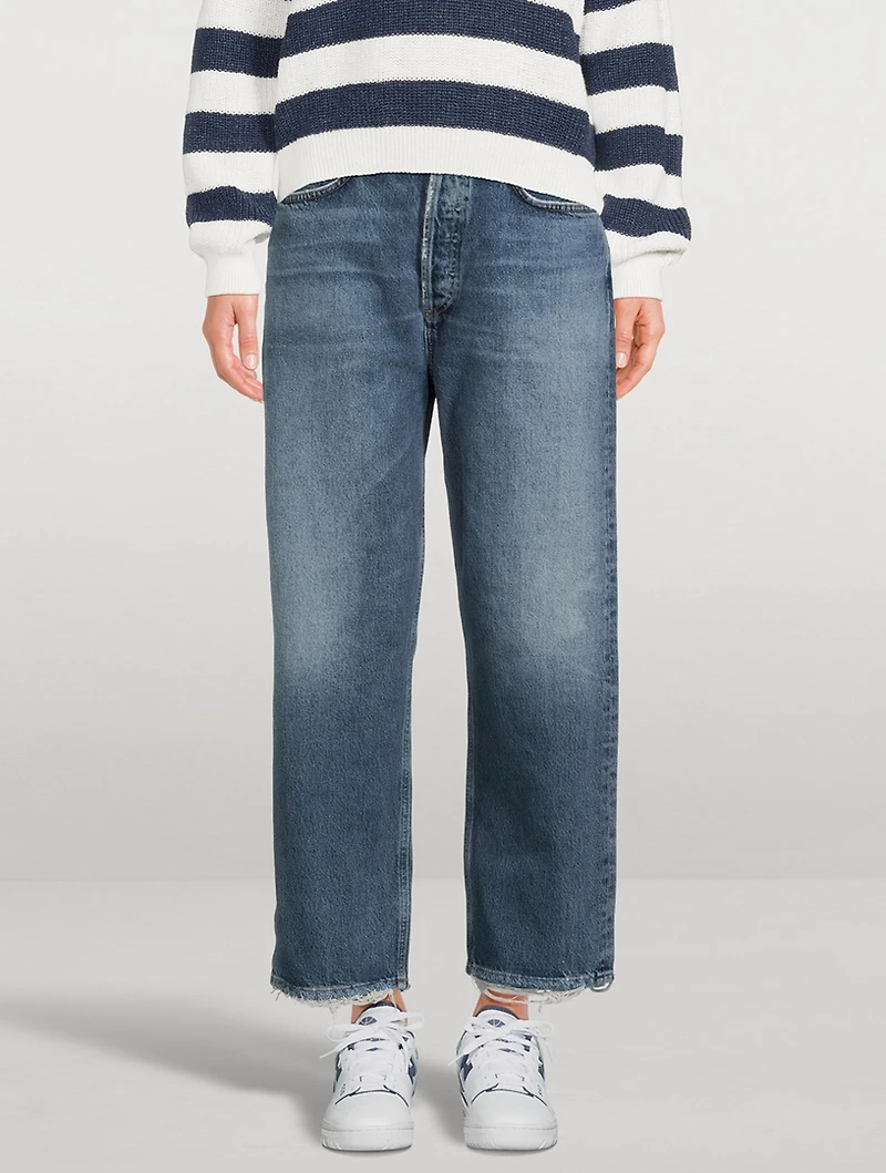 90s Crop Straight Jeans
