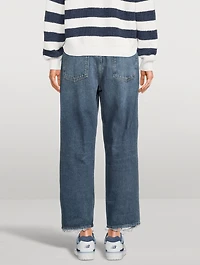 90s Crop Straight Jeans