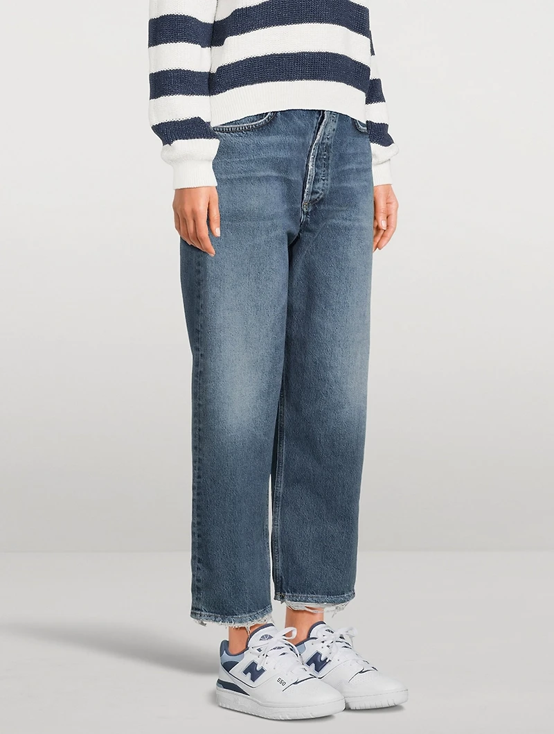 90s Crop Straight Jeans