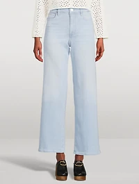 Le Slim Palazzo Wide-Leg Jeans