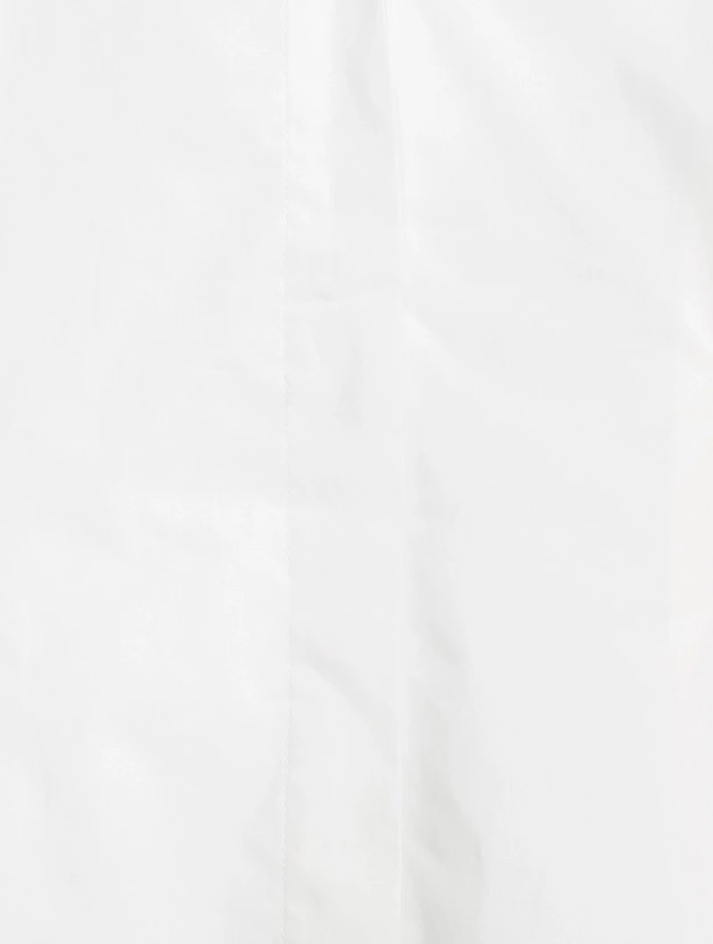 Pleated Shirt Dress