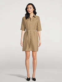Belted Trench Dress