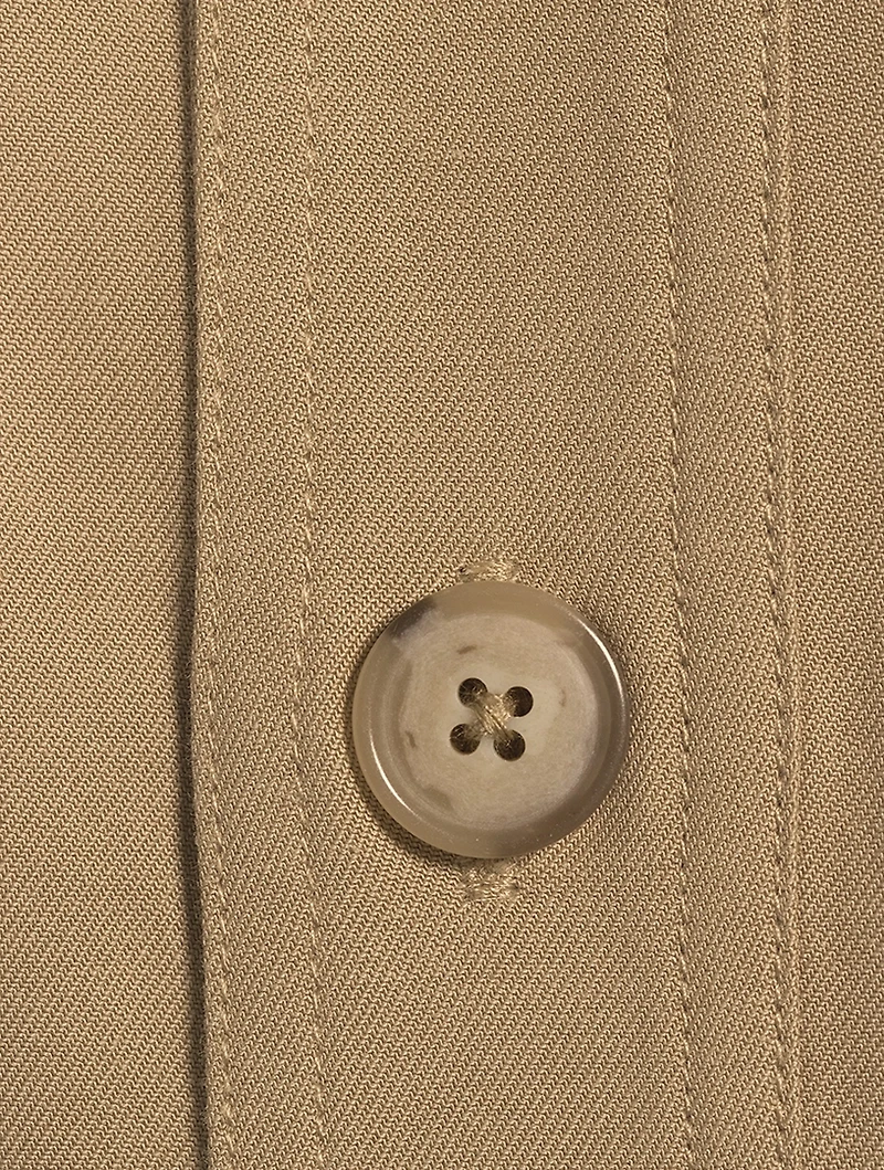 Belted Trench Dress