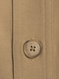 Belted Trench Dress