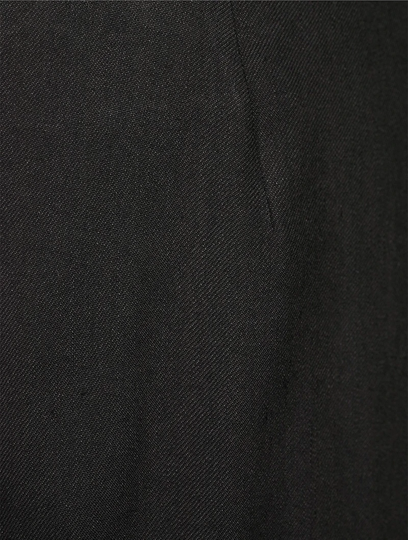 Stretch High-Rise Wide-Leg Pants