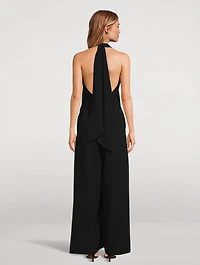Keyhole Halter Jumpsuit