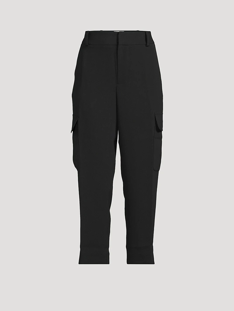 Cargo Capri Pants
