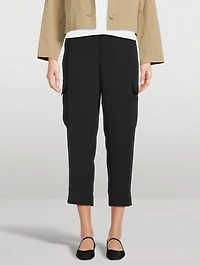 Cargo Capri Pants