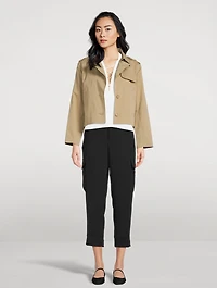 Cargo Capri Pants
