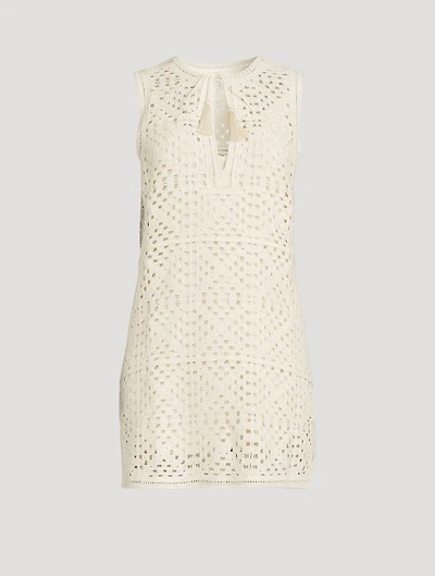 Crochet Mini Dress