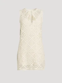 Crochet Mini Dress