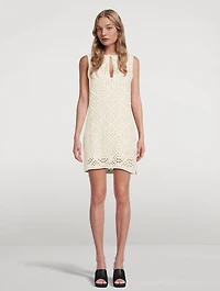 Crochet Mini Dress