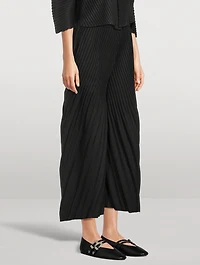 Linen Like Pleats Pants