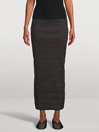 Membrane Maxi Skirt