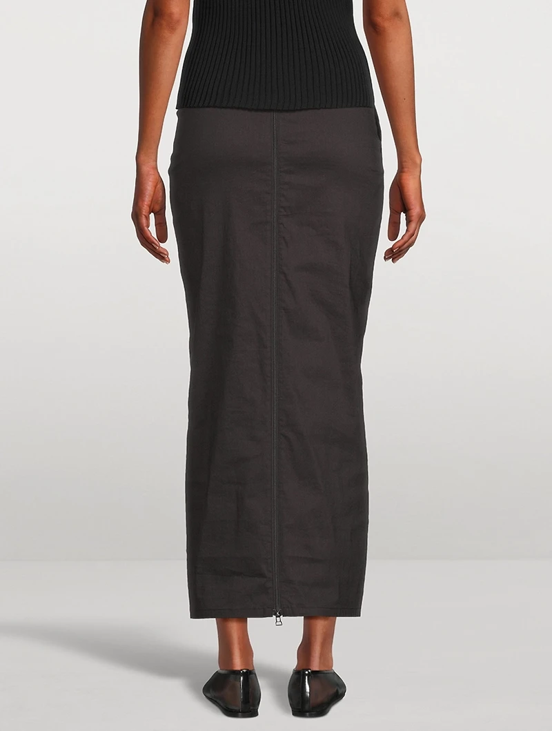 Membrane Maxi Skirt