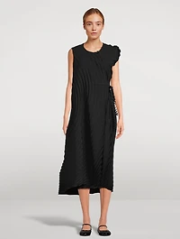 Resonant Pleats Dress