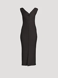 Paper Like Pleats Dress