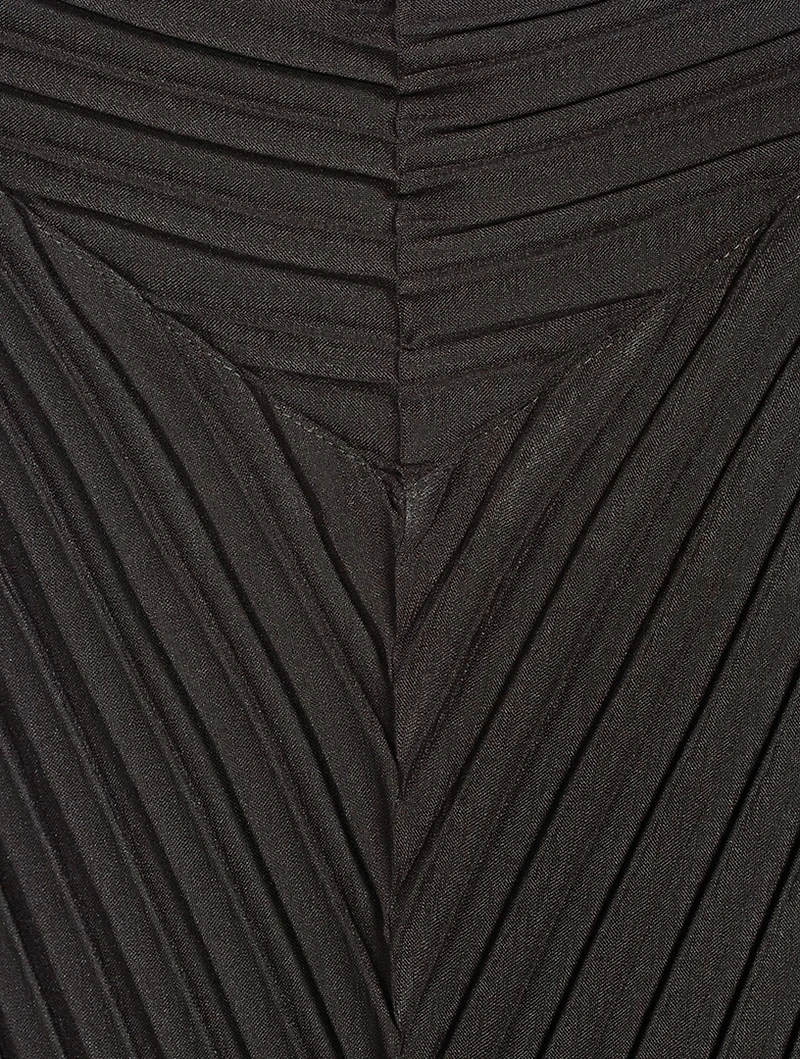 Paper Like Pleats Dress