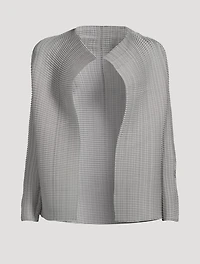 Wooly Pleats Cardigan