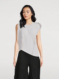 Resonant Pleats Top
