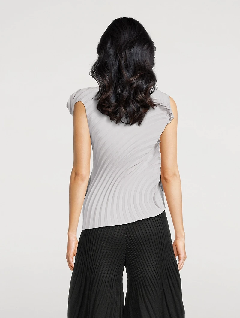 Resonant Pleats Top
