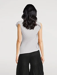 Resonant Pleats Top
