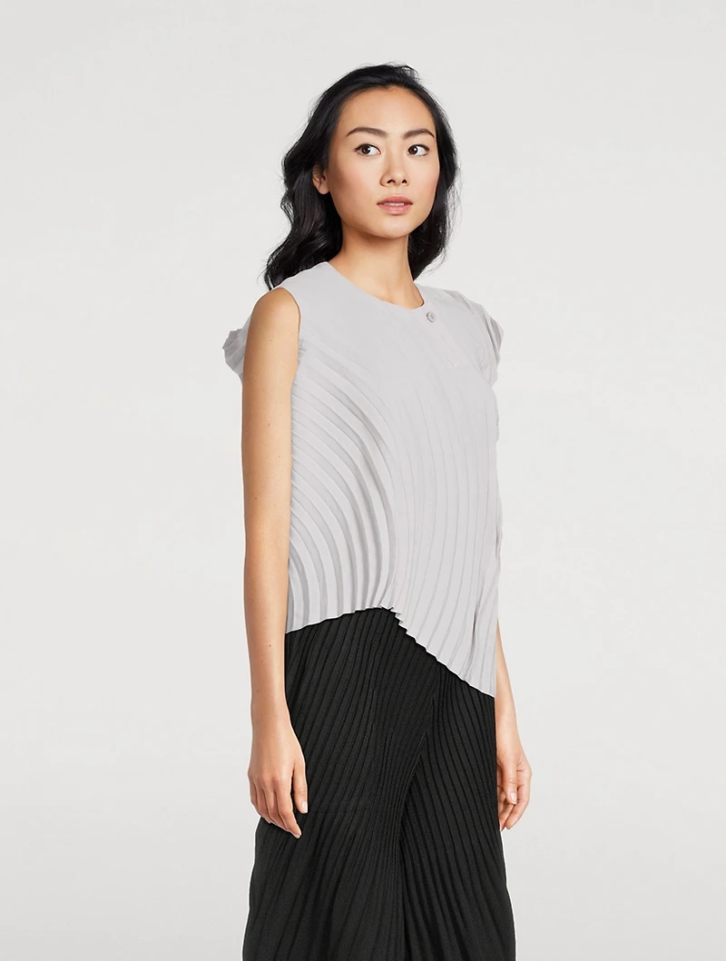 Resonant Pleats Top