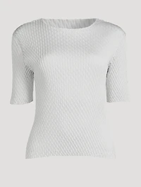 Sleek Pleats Top