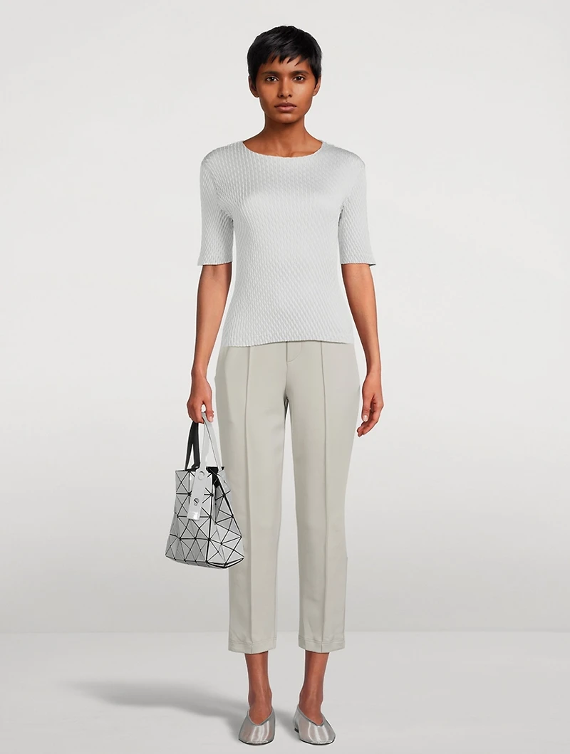 Sleek Pleats Top