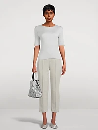 Sleek Pleats Top