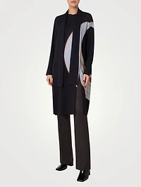 Printed Silk Crêpe Tunic Blouse