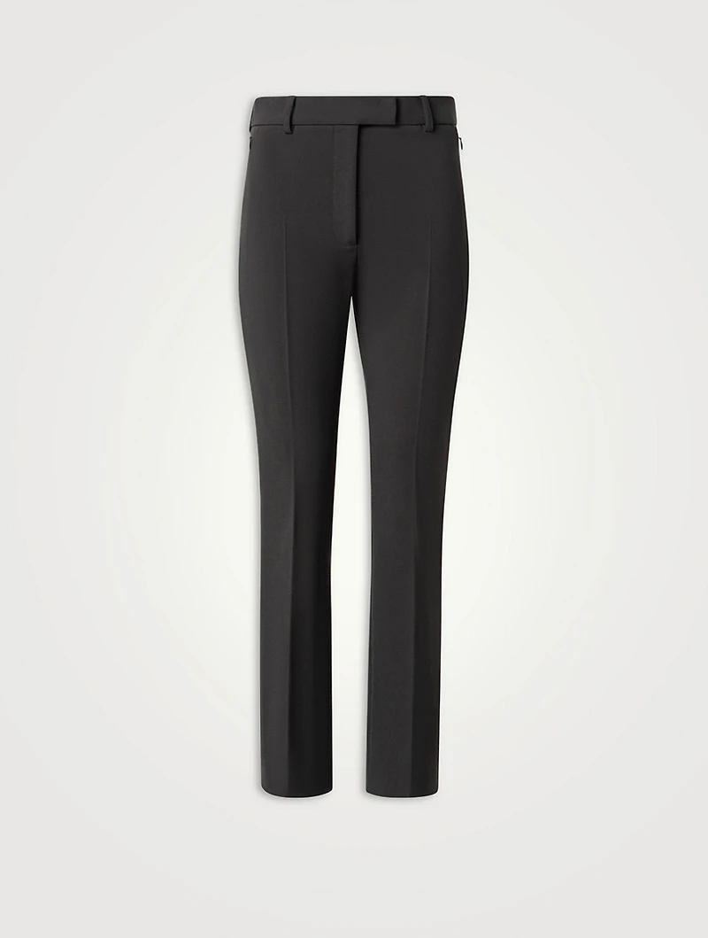 Francy Wool-Blend Bootcut Trousers