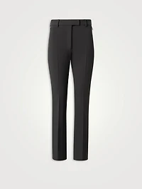 Francy Wool-Blend Bootcut Trousers
