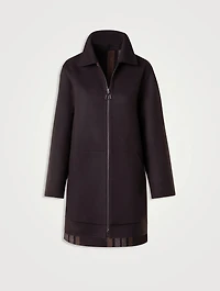 Fabiola Wool Cashmere Double-Face Reversible Coat
