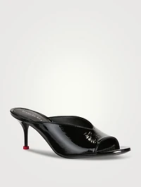 Patent Leather Mules