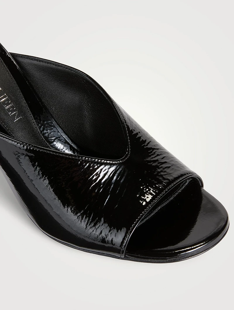 Patent Leather Mules